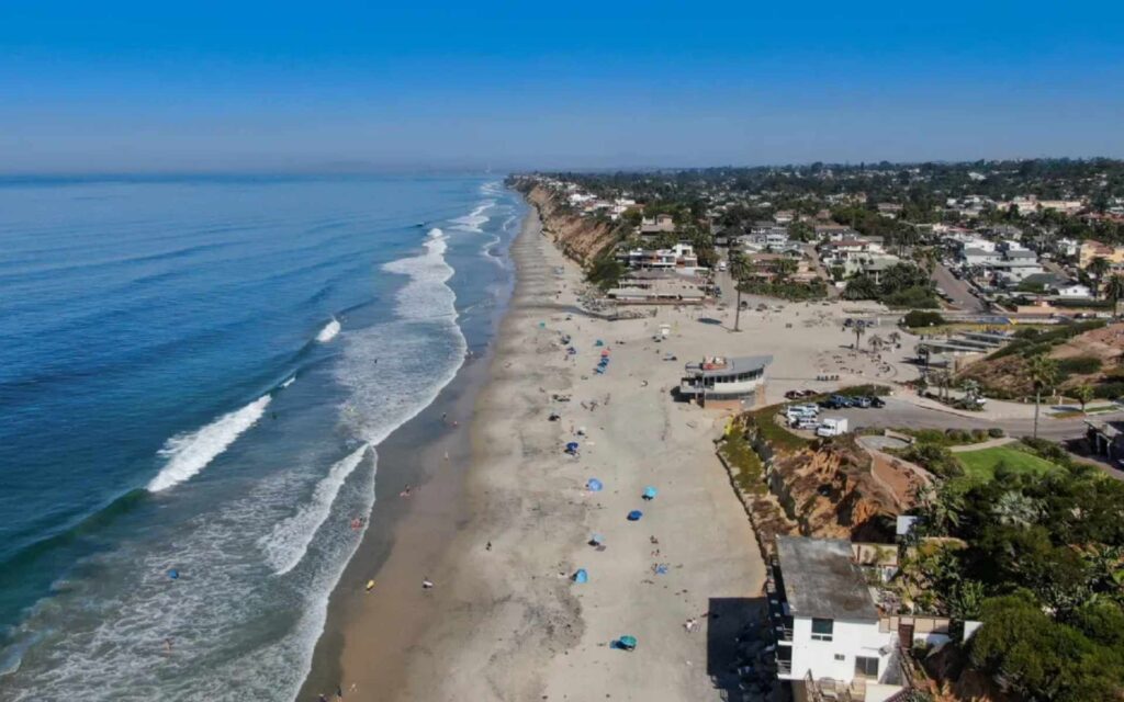 Moonlight State Beach, Encinitas, San Diego CA