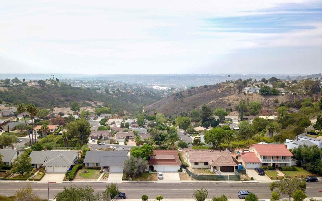 San Diego Coastal Residential neighborhood