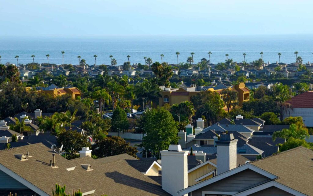 Coastal San Diego neighborhood with vacation rental investment potential