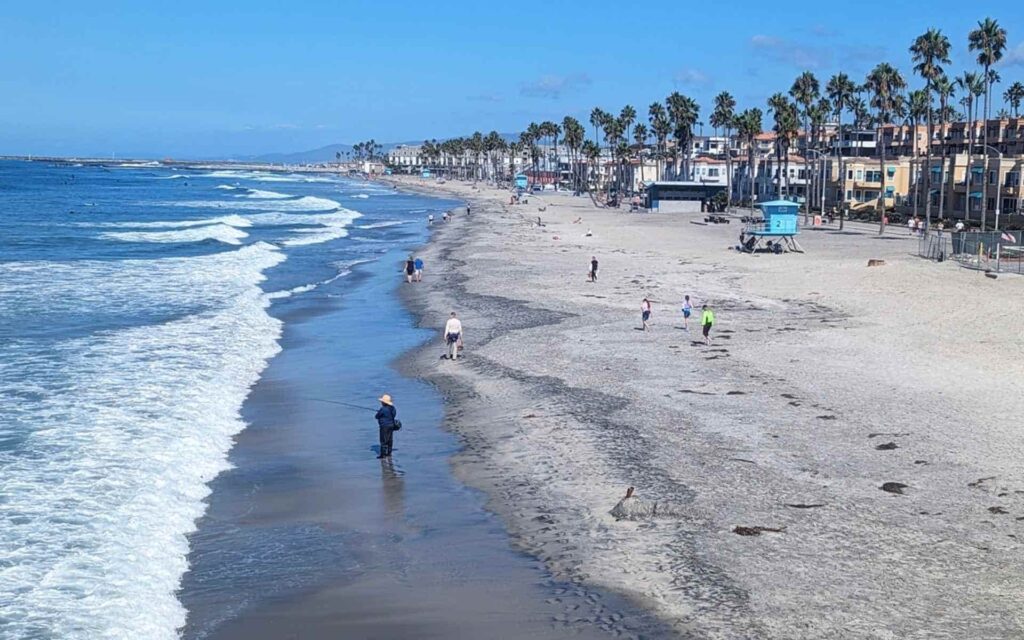 San Diego's Ocean Beach Coastline San Diego's Ocean Beach