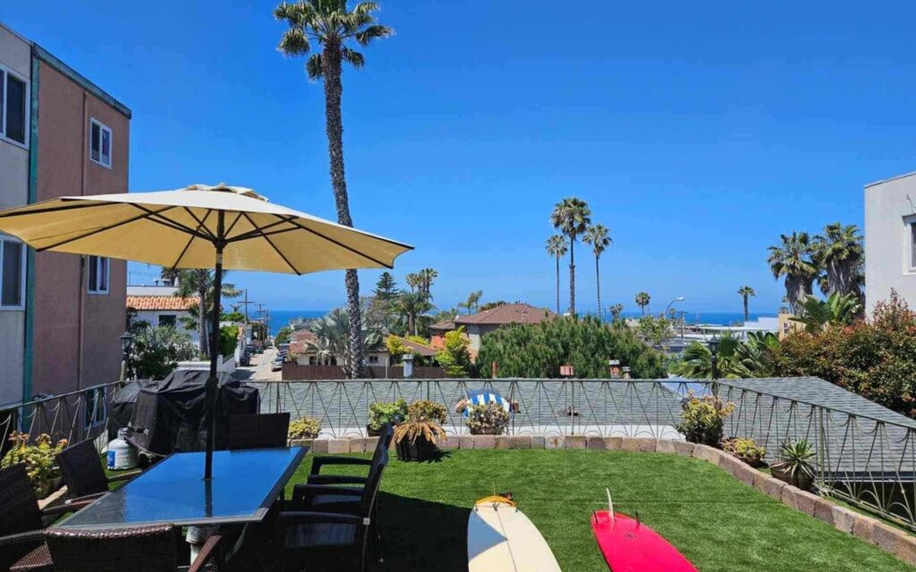 la jolla vacation rental ocean view outdoor space Ocean-view outdoor space at a La Jolla vacation rental